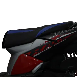 TVS Ntorq Seat Cover Black with Blue - Ultimate Protection and Comfort for Your Ride