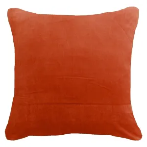 Velvet Rust Lounge Cushion 55 x 55 cm