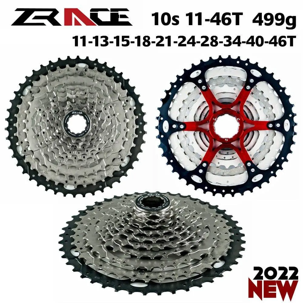 ZRACE Bicycle Cassette 8 9 10 11 12 Speed MTB bike freewheel 11-42T / 11-46T / 11-50T/11-52T for ALIVIO / DEORE / SLX / XT