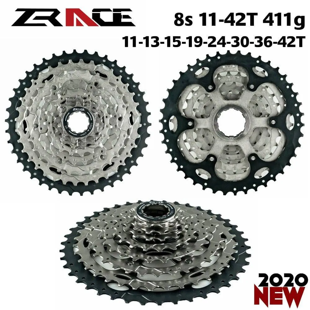 ZRACE Bicycle Cassette 8 9 10 11 12 Speed MTB bike freewheel 11-42T / 11-46T / 11-50T/11-52T for ALIVIO / DEORE / SLX / XT