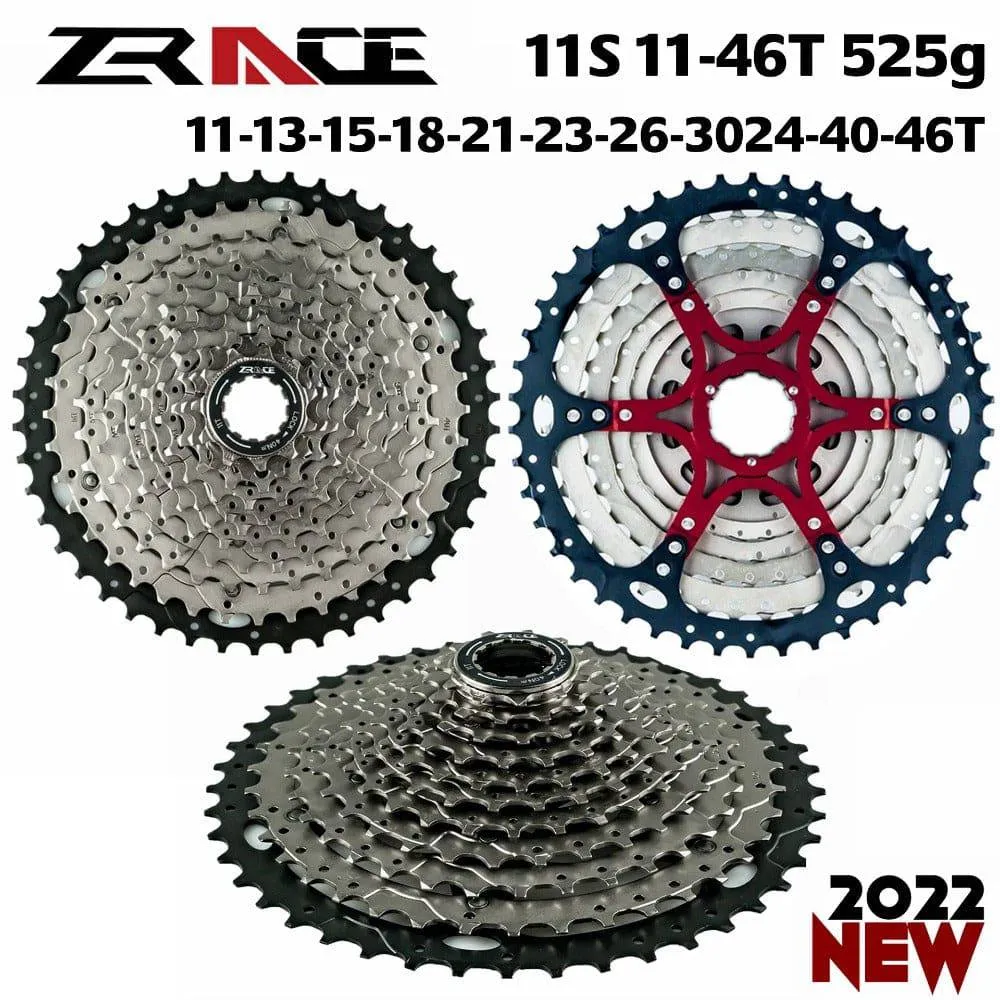 ZRACE Bicycle Cassette 8 9 10 11 12 Speed MTB bike freewheel 11-42T / 11-46T / 11-50T/11-52T for ALIVIO / DEORE / SLX / XT