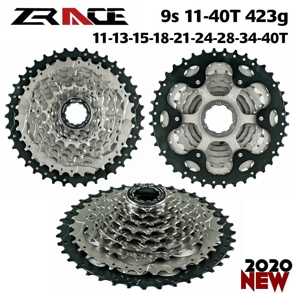 ZRACE Bicycle Cassette 8 9 10 11 12 Speed MTB bike freewheel 11-42T / 11-46T / 11-50T/11-52T for ALIVIO / DEORE / SLX / XT